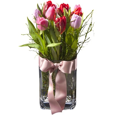 Arrangement de tulipes (vase incl.)  N° 7